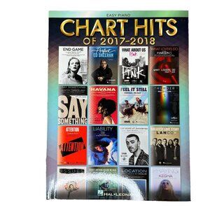 Chart Hits of 2017-2018 Easy Piano Storybook Sheet Music Hal Leonard